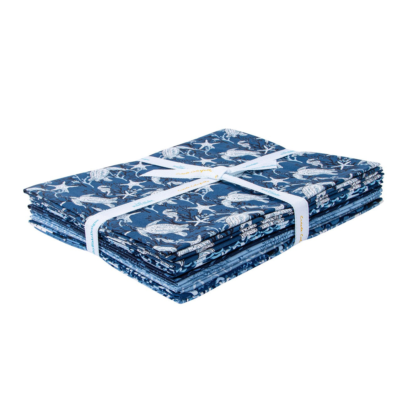 Ocean Oasis 1 Yard Bundle Night, 7 Pcs.