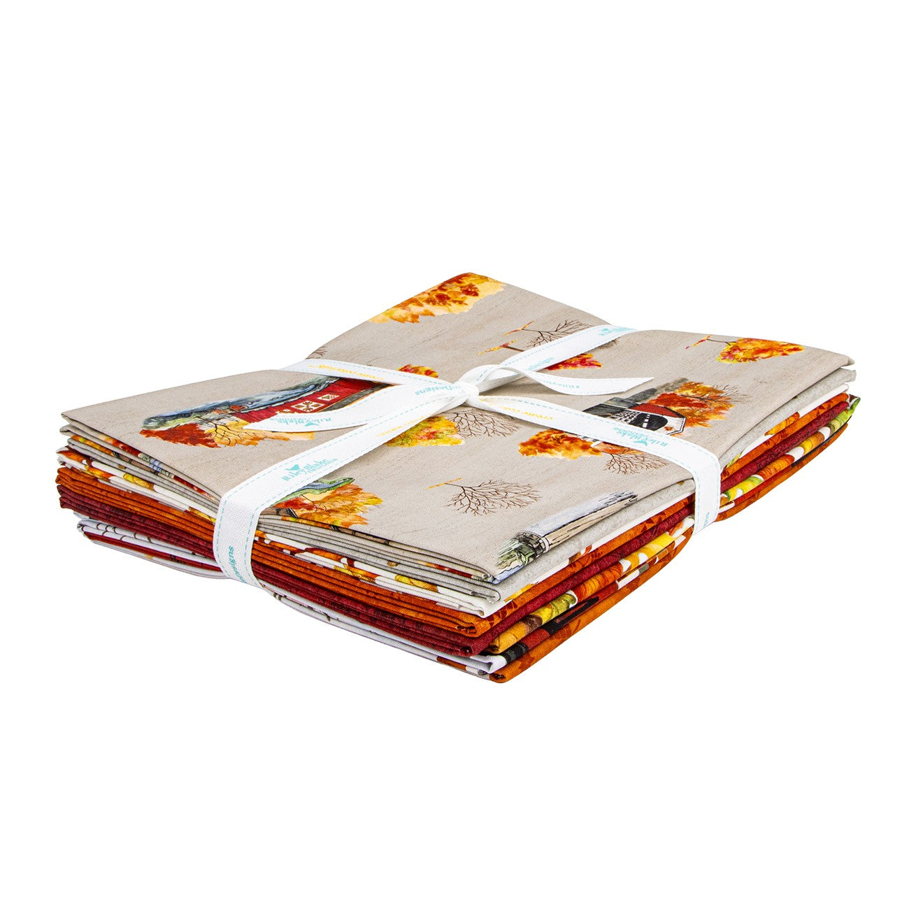 Covered Bridges in Fall 1 Yard Bundle Tan, 8pcs