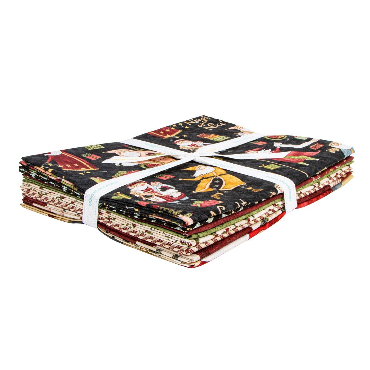 Naughty or Nice 1 Yard Bundle Black, 8pcs