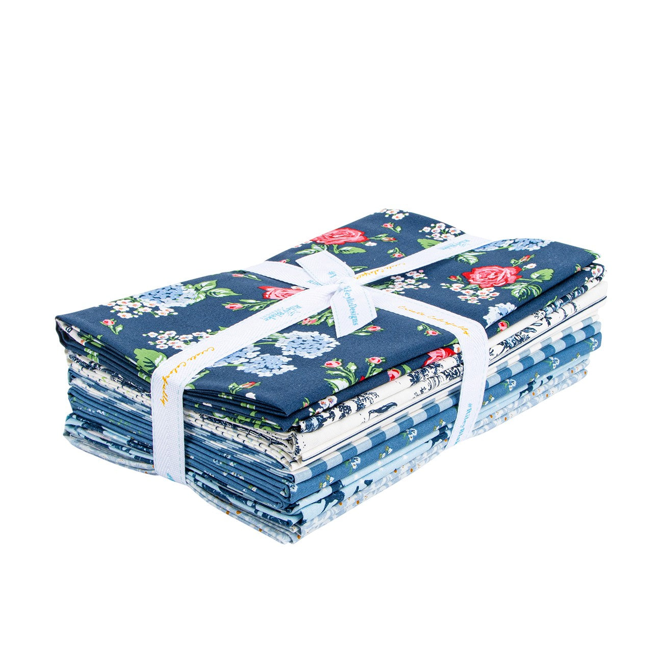 Bluegrass Charm 1 Yard Bundle Navy, 7pcs