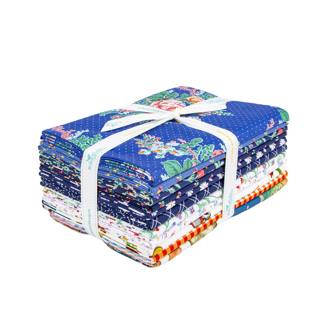 Simple Pleasures 1 Yard Bundle Blue, 11 Pcs.