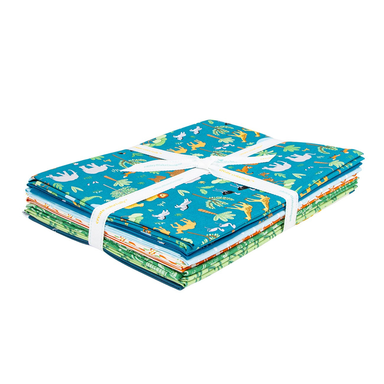 Two by Two 1 Yard Bundle Blue, 8 Pcs.
