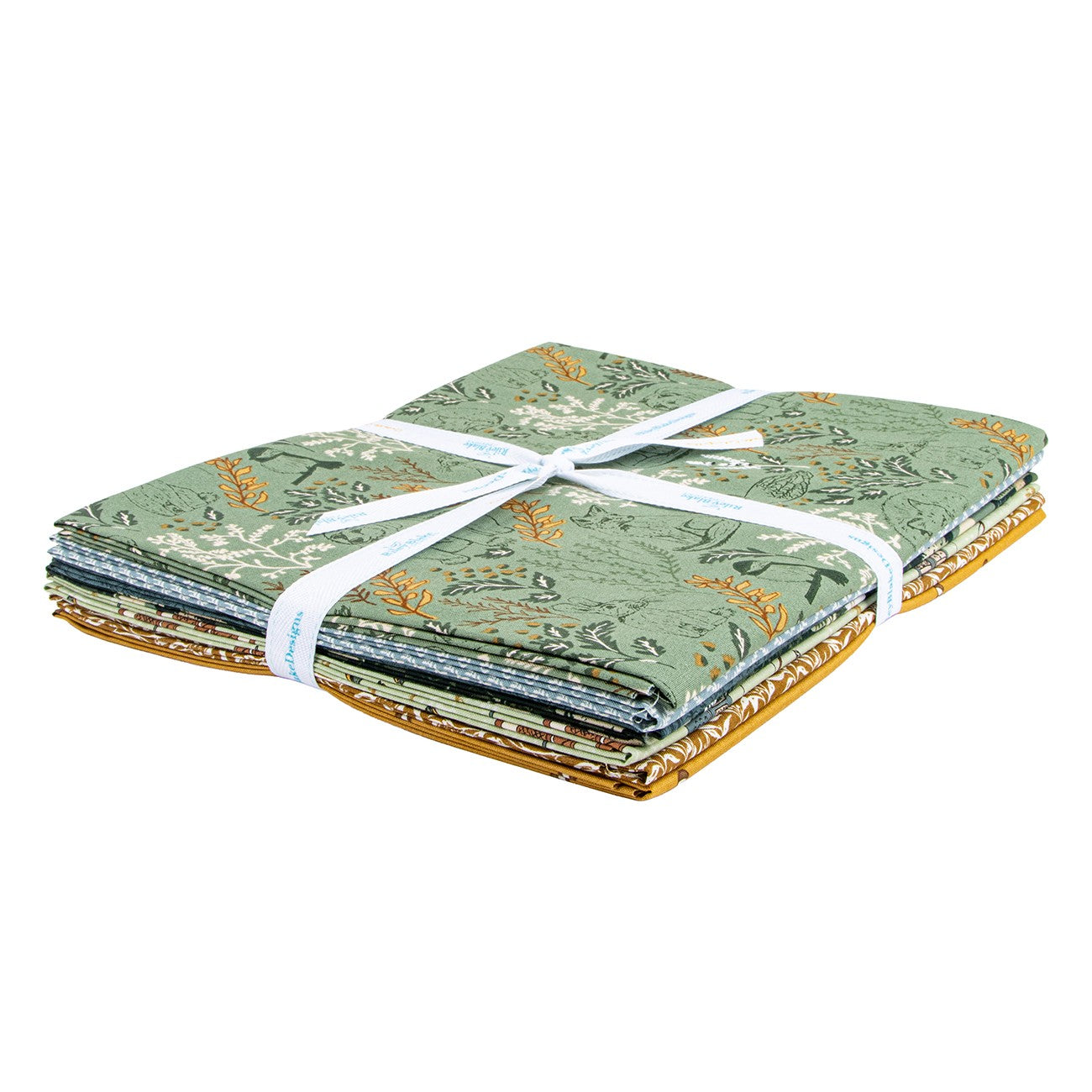Let's Wander 1 Yard Bundle Teal, 7 Pcs.