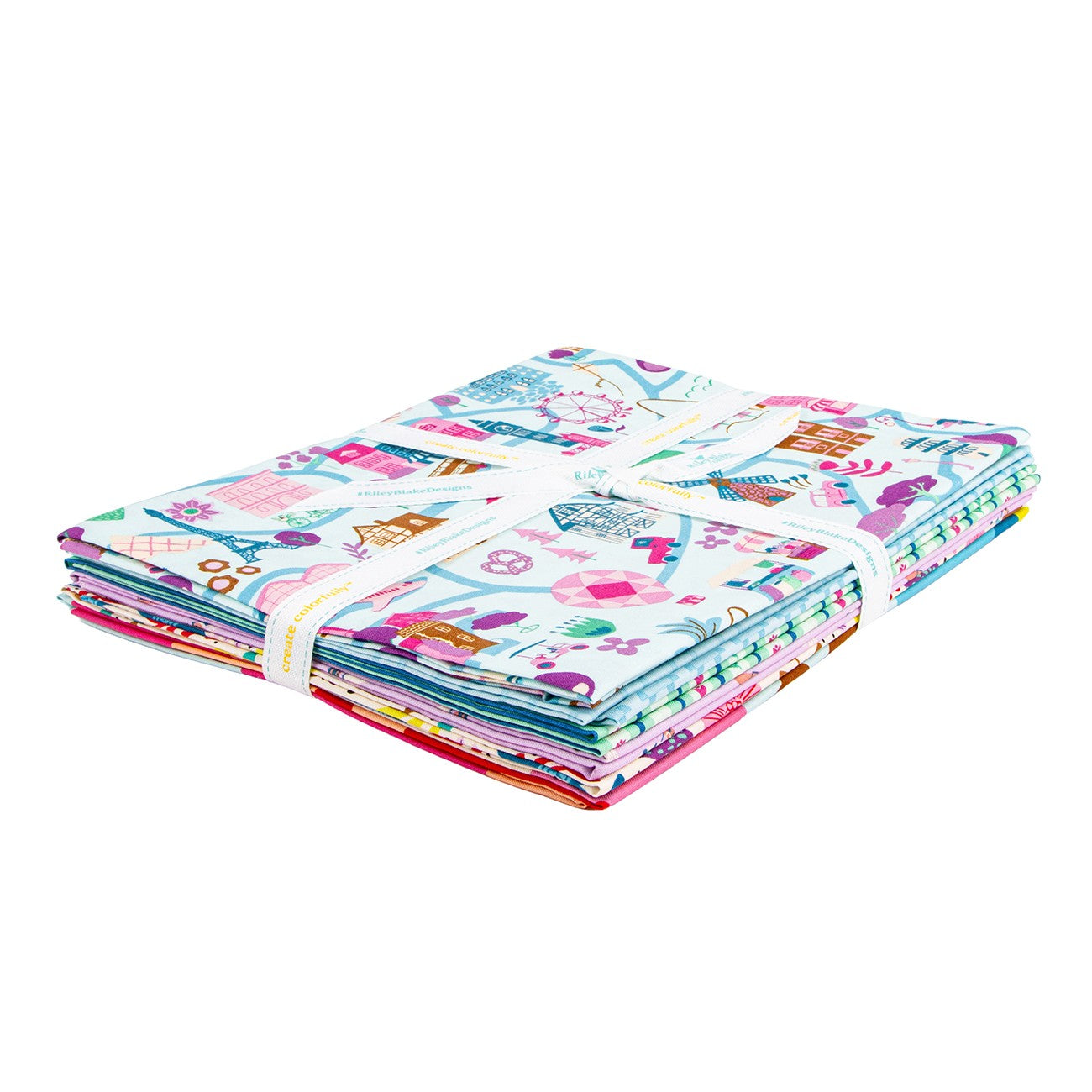 The Genesis of a Journey 1 Yard Bundle Blue, 6 Pcs.