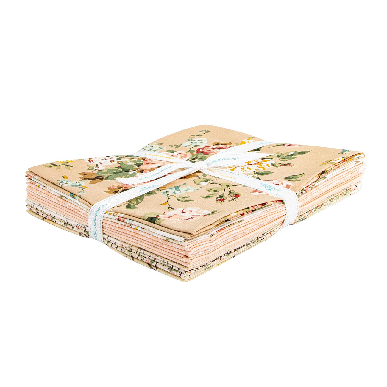 Rose & Violet's Bouquet des Fleurs 1 Yard Bundle Tan, 8pcs