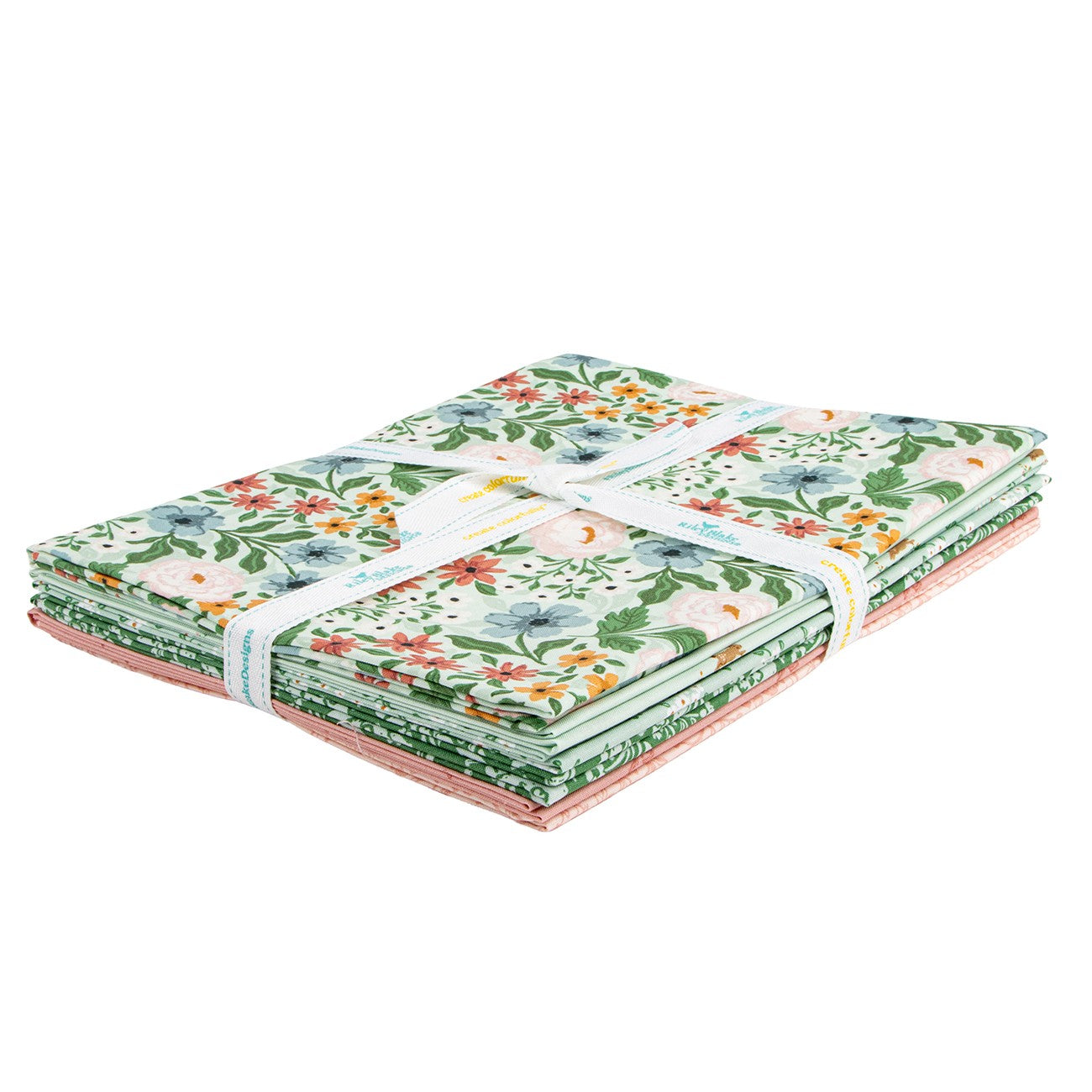 Sweet Cotton Tales 1 Yard Bundle Mint, 6pcs