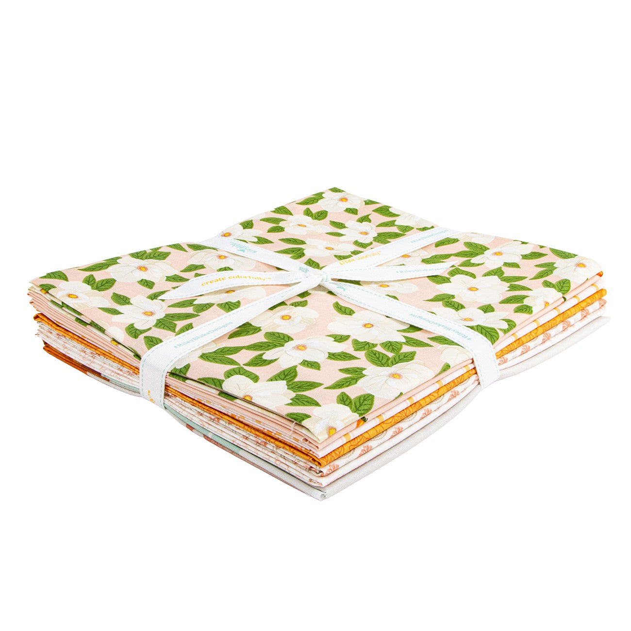 Southern Charm 1 Yard Bundle Peaches 'n Cream, 7pcs