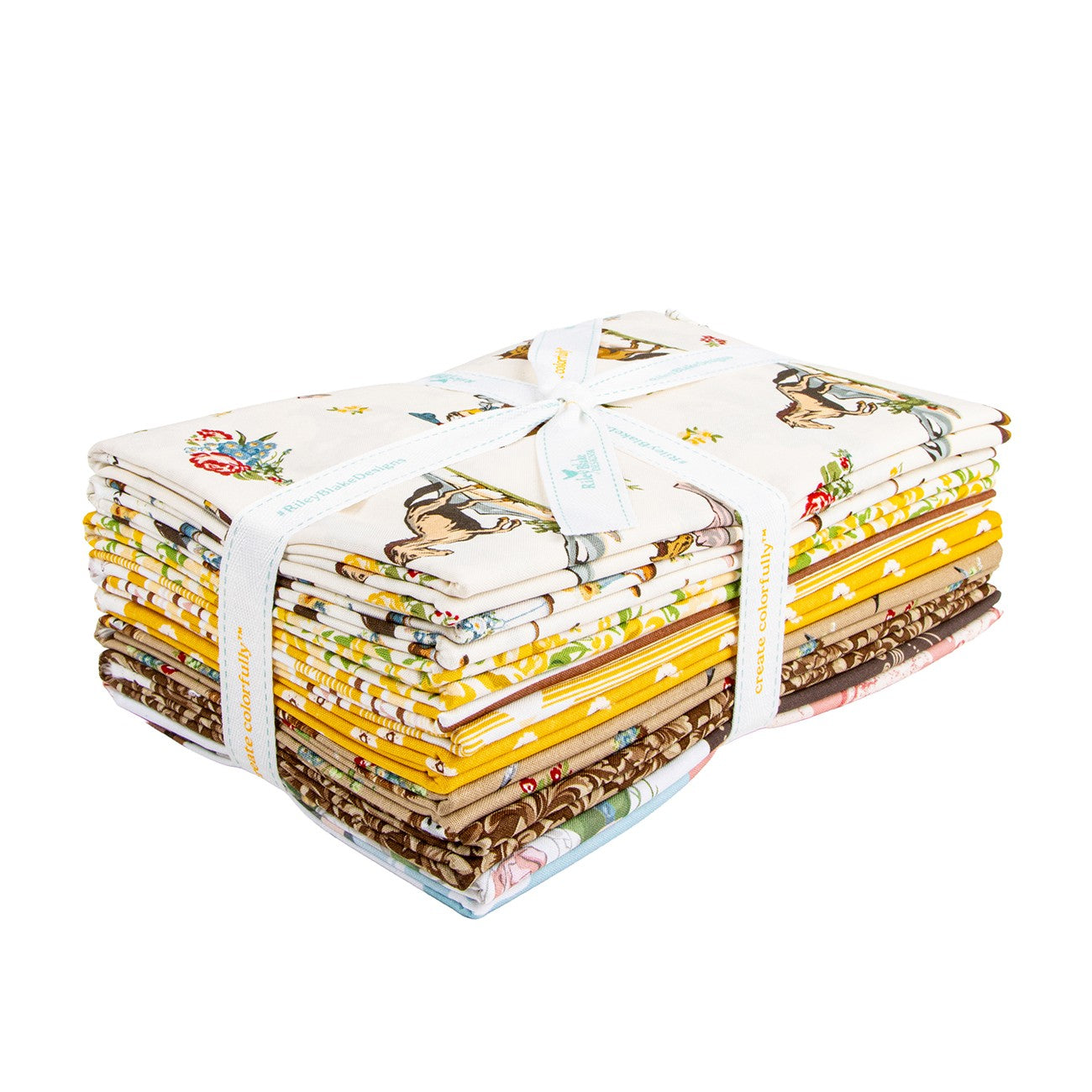 Cowgirl 1 Yard Bundle Cream, 8pcs
