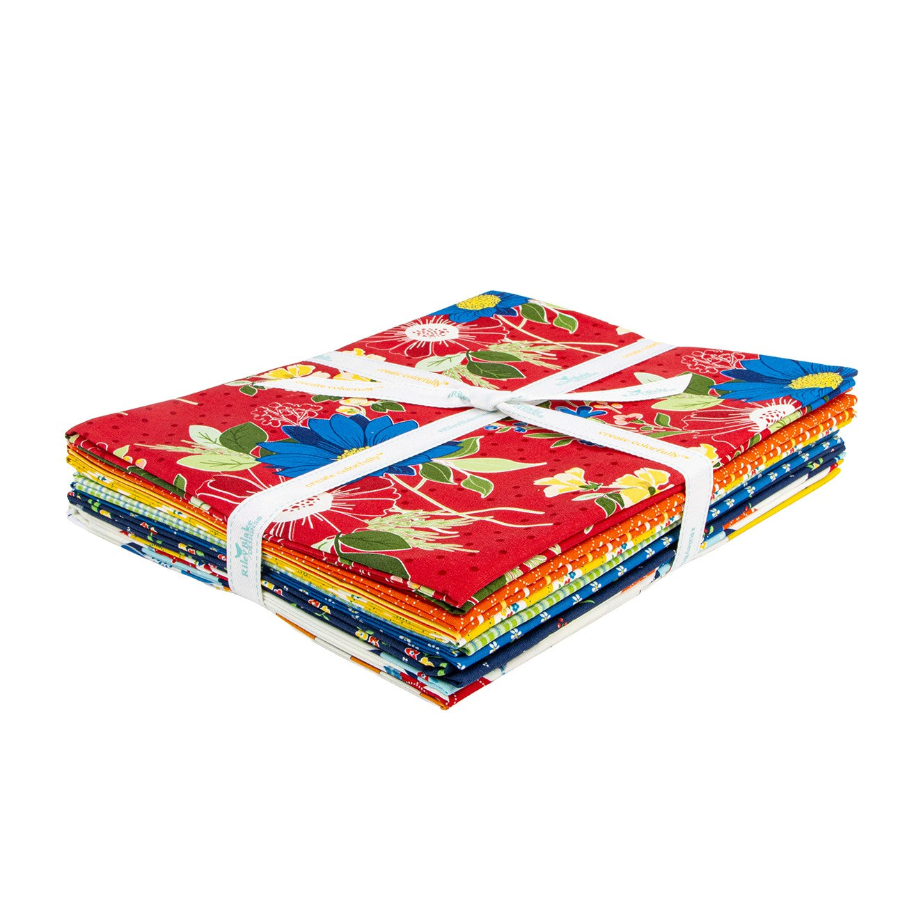 Summer's in Town 1 Yard Bundle Red, 9pcs