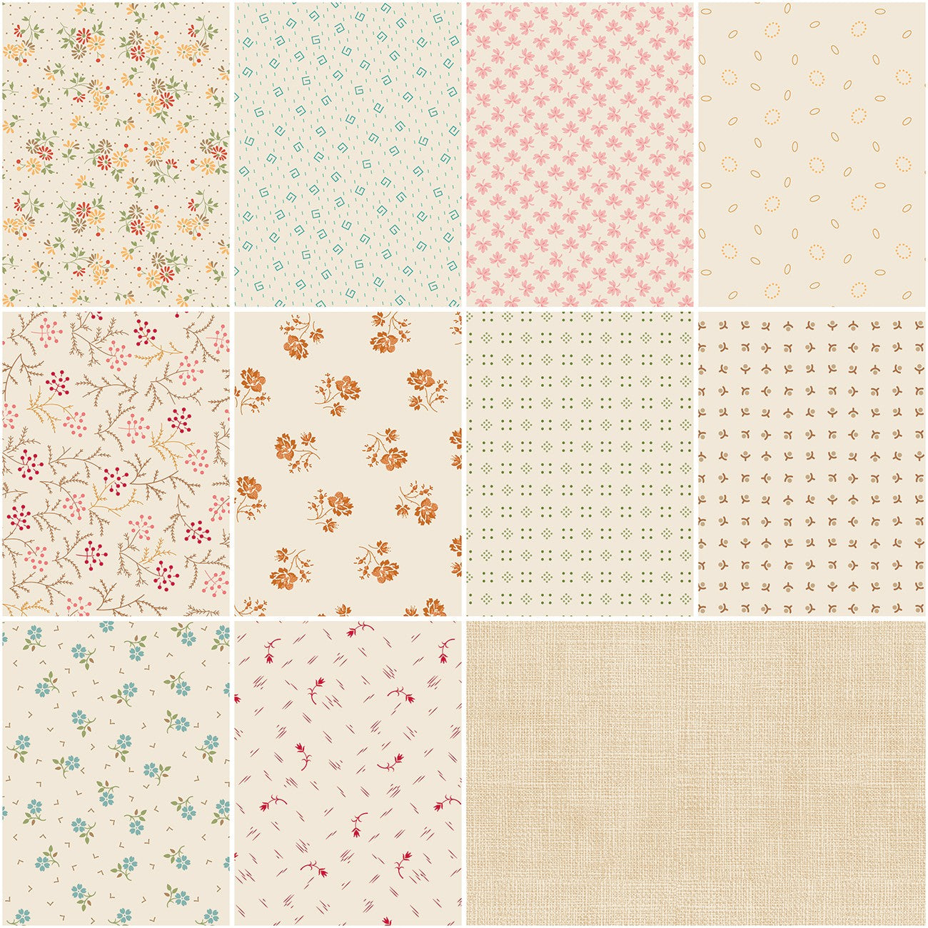 Baked With Love 1 Yard Bundle Backgrounds, 11 Pcs.