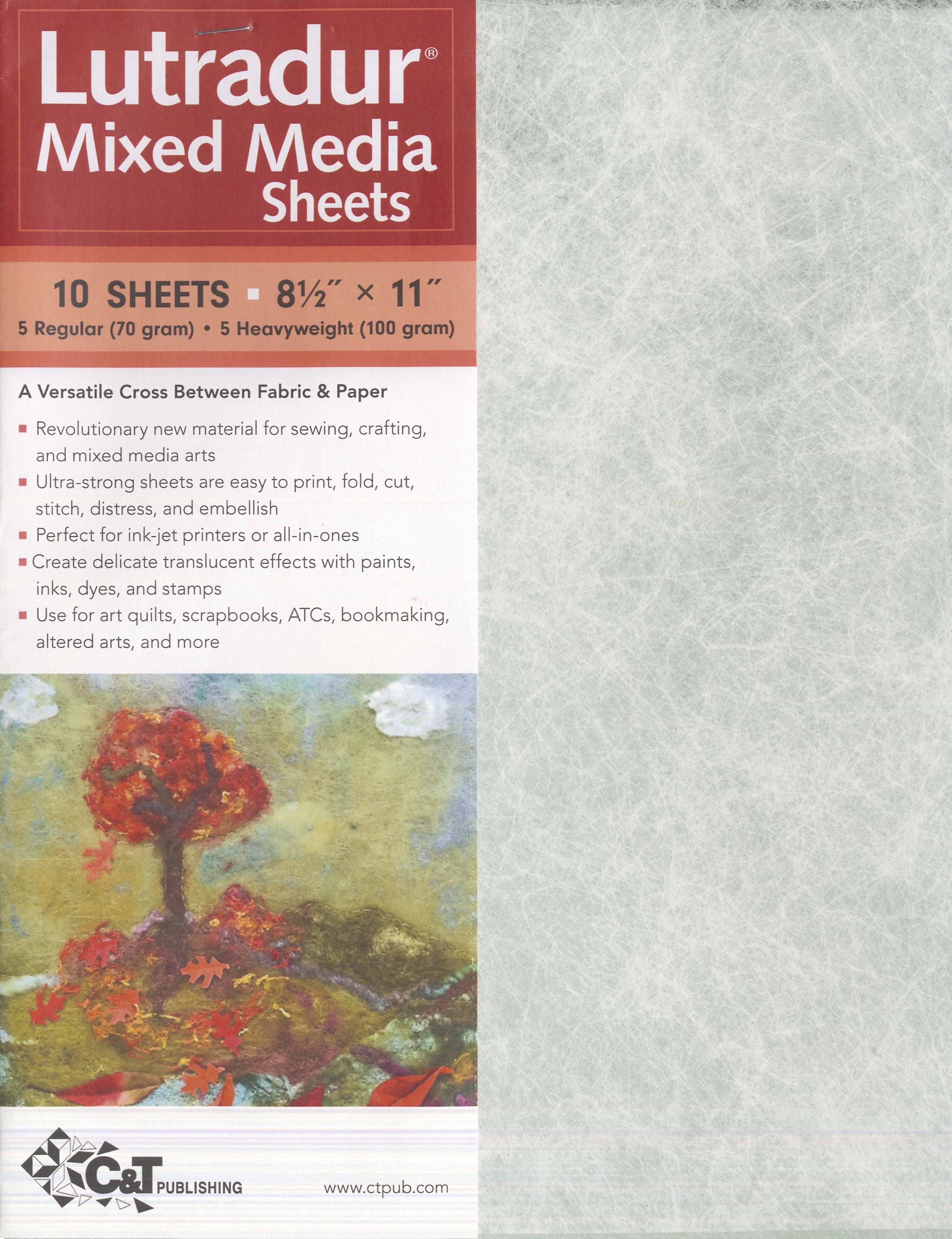 Lutradur Mixed Media Sheets