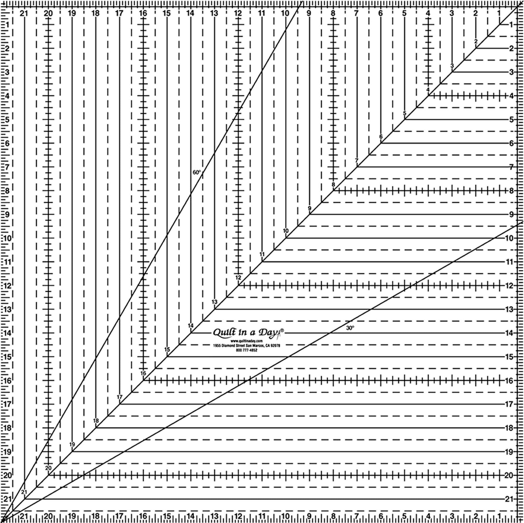 Square Up Ruler 22in