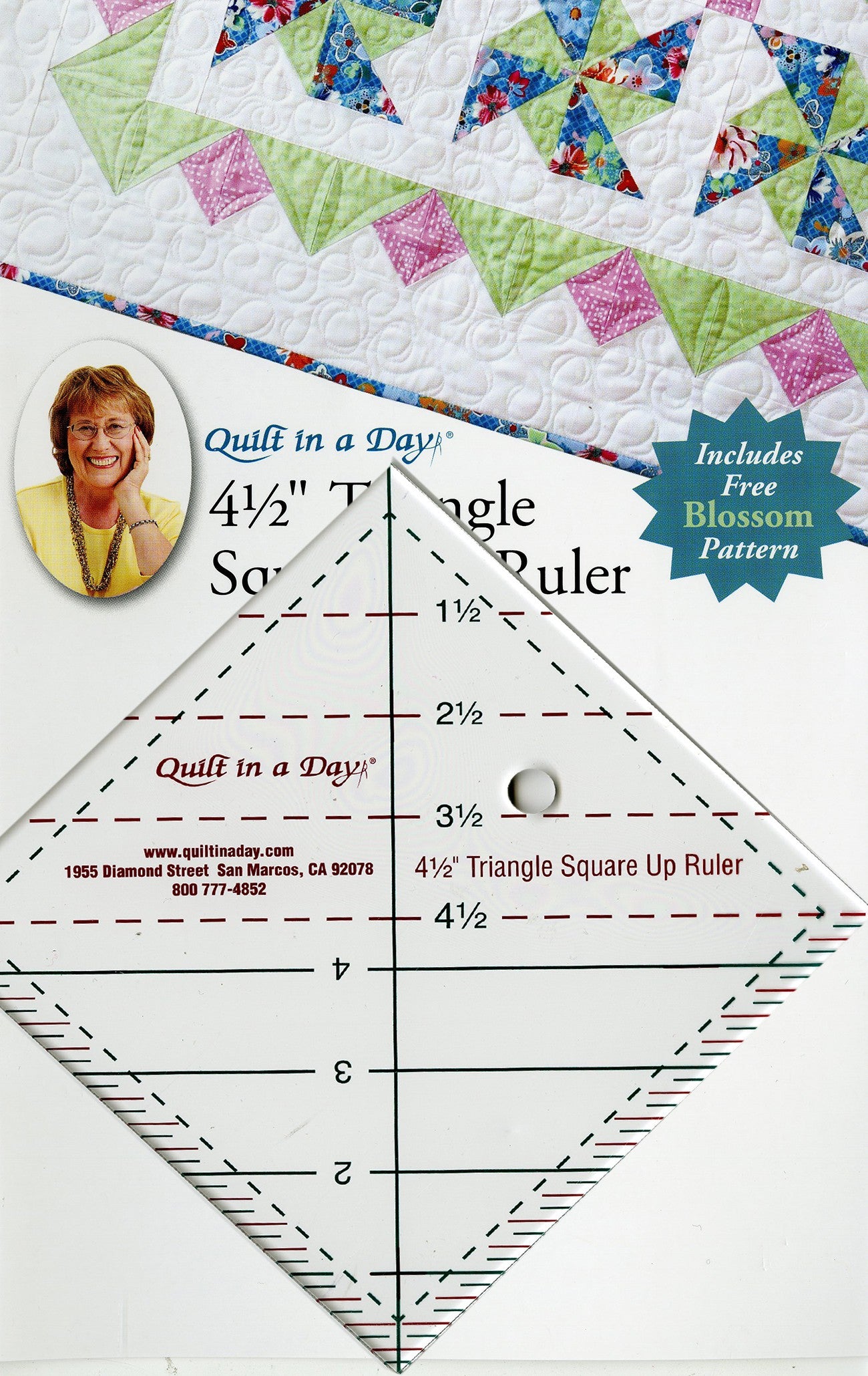 4-1/2in Triangle Square Up
