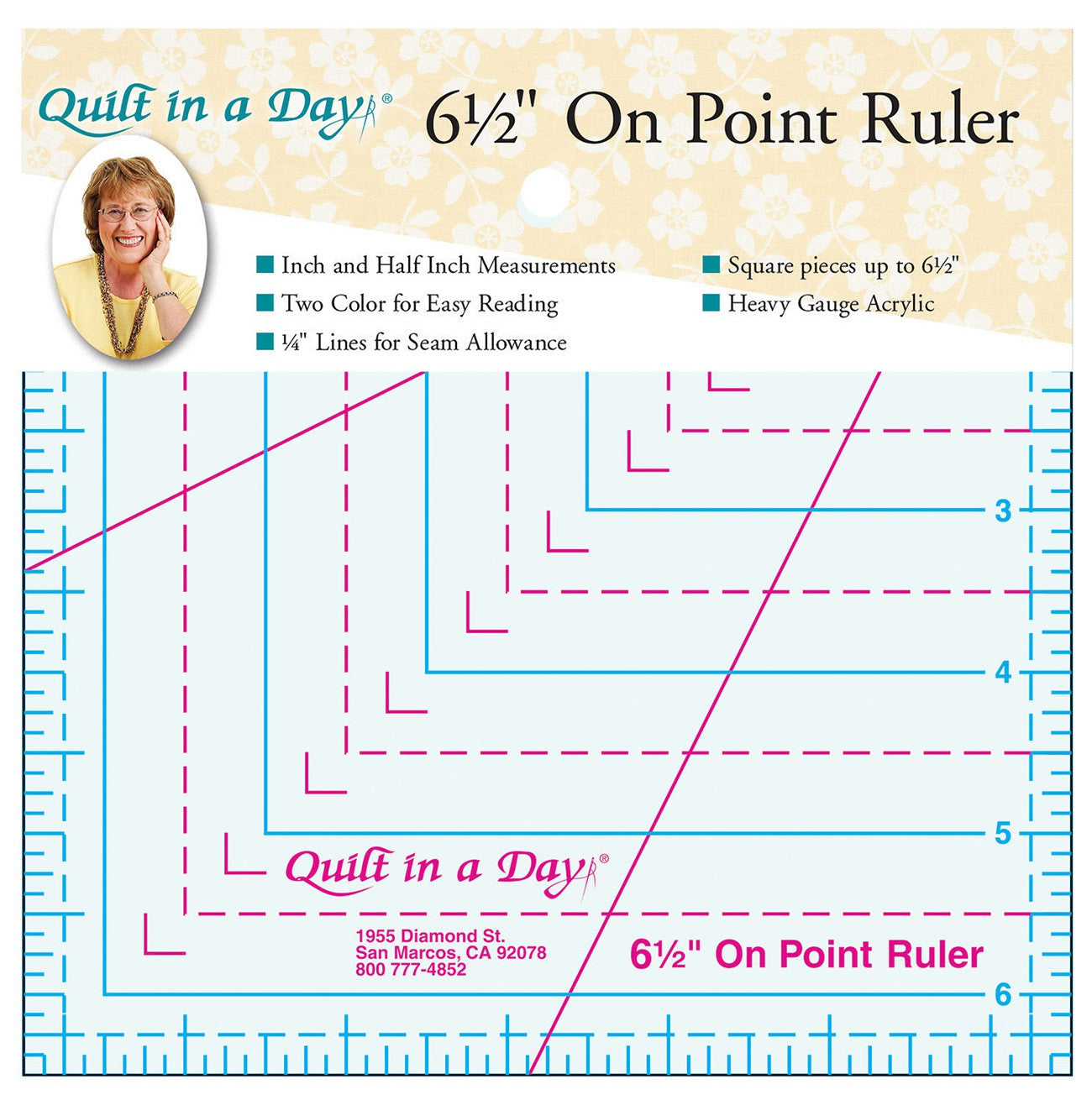 6-1/2in On Point Ruler