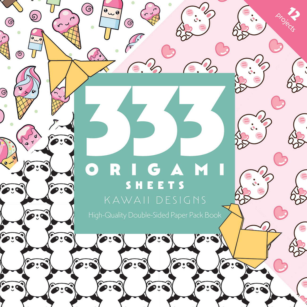 333 Origami Sheets Kawaii Designs
