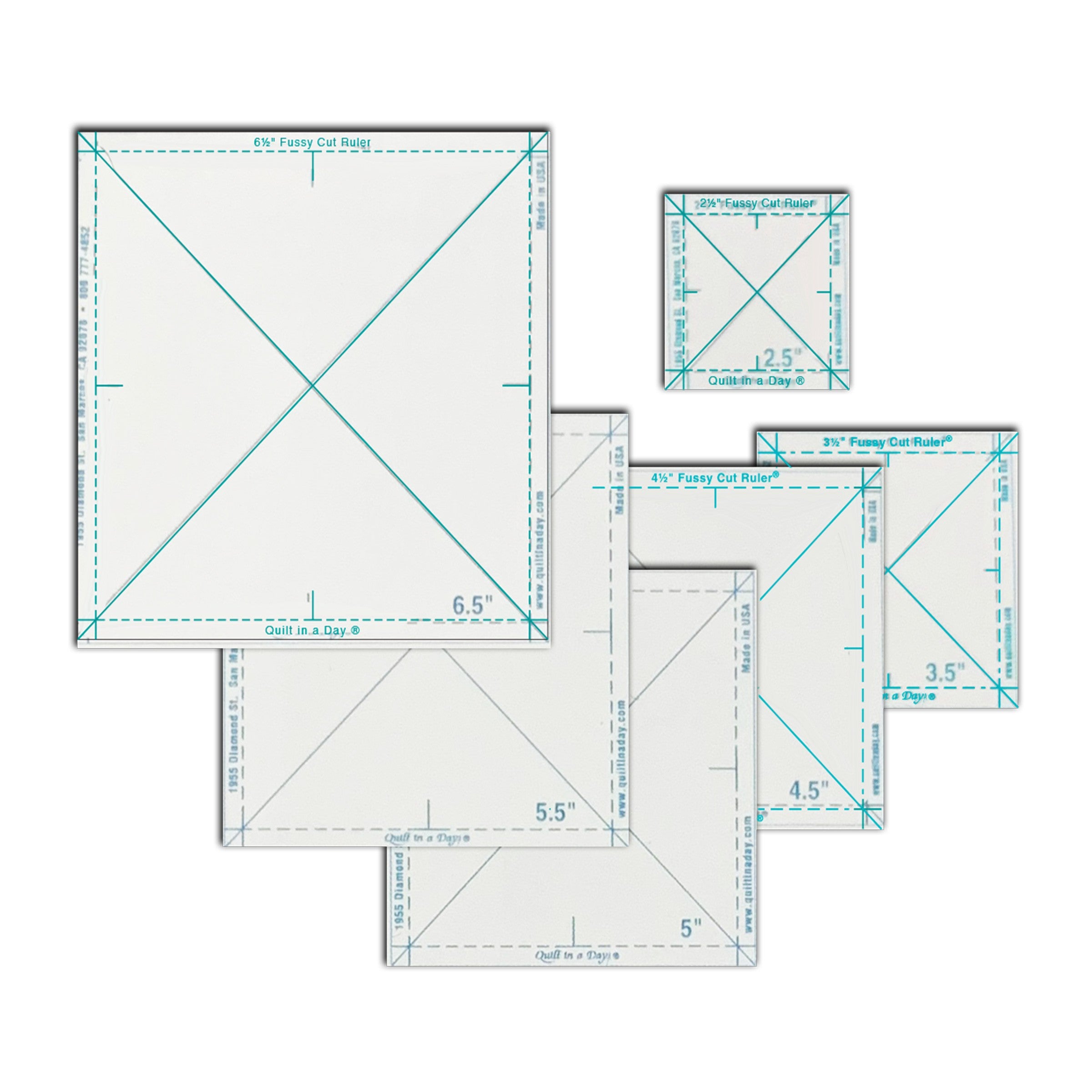 Complete Fussy Cut Ruler Set