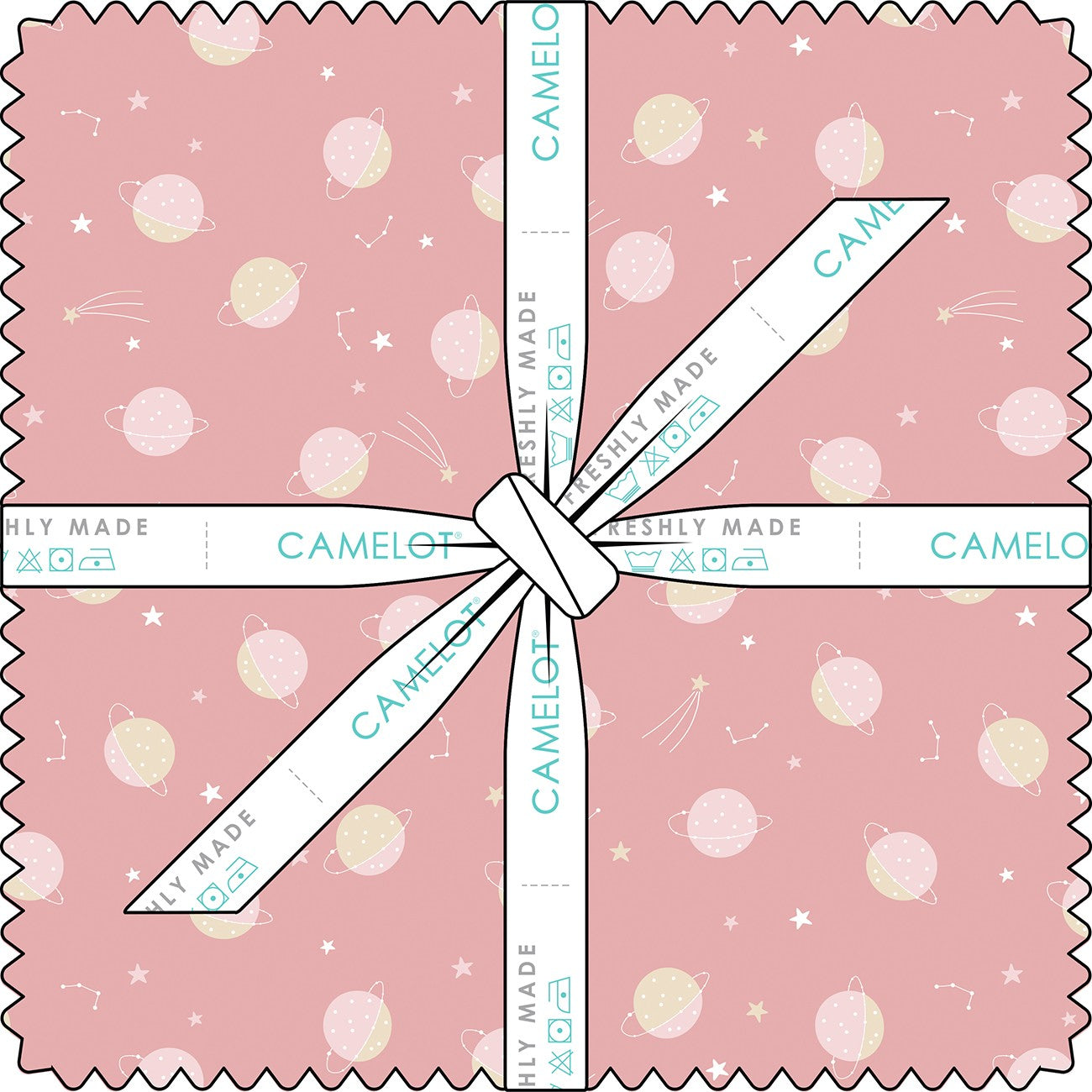 10in Squares To The Moon, 42pcs/bundle