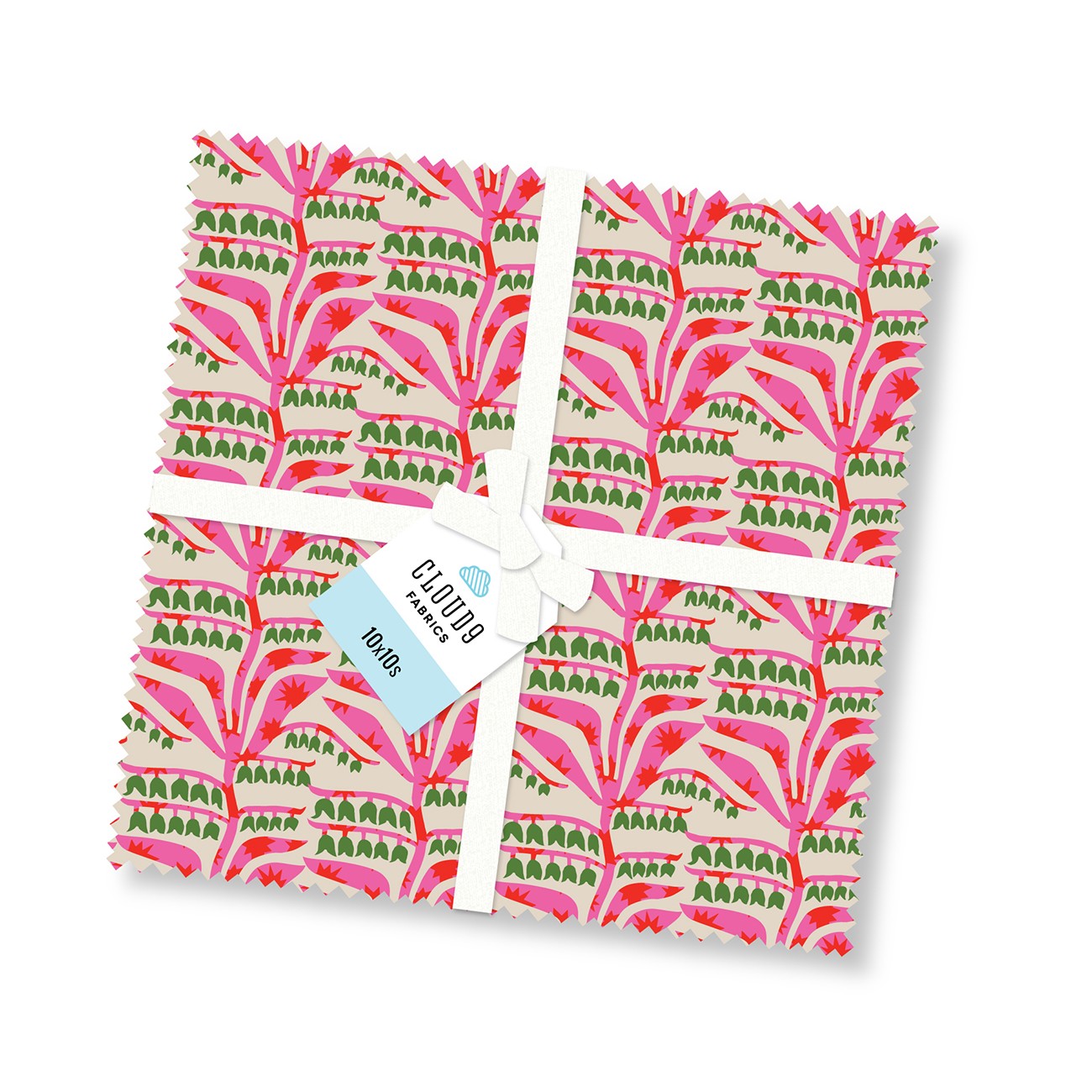 10in Squares Folka, 42pcs/bundle