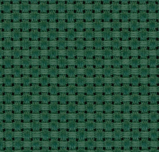 COSMO Embroidery Cotton Cloth for Cross Stitch Precuts 11ct Forest Green