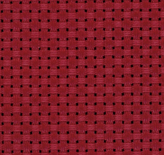 COSMO Embroidery Cotton Cloth for Cross Stitch Precuts 11ct Garnet