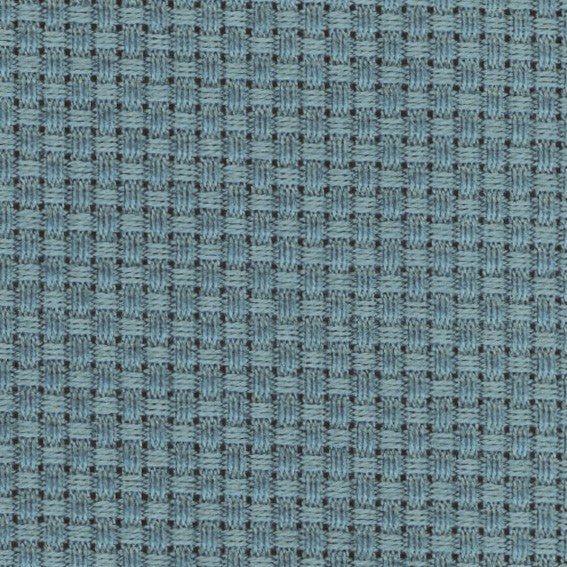 COSMO Embroidery Cotton Cloth for Cross Stitch Precuts 14ct Vintage Blue