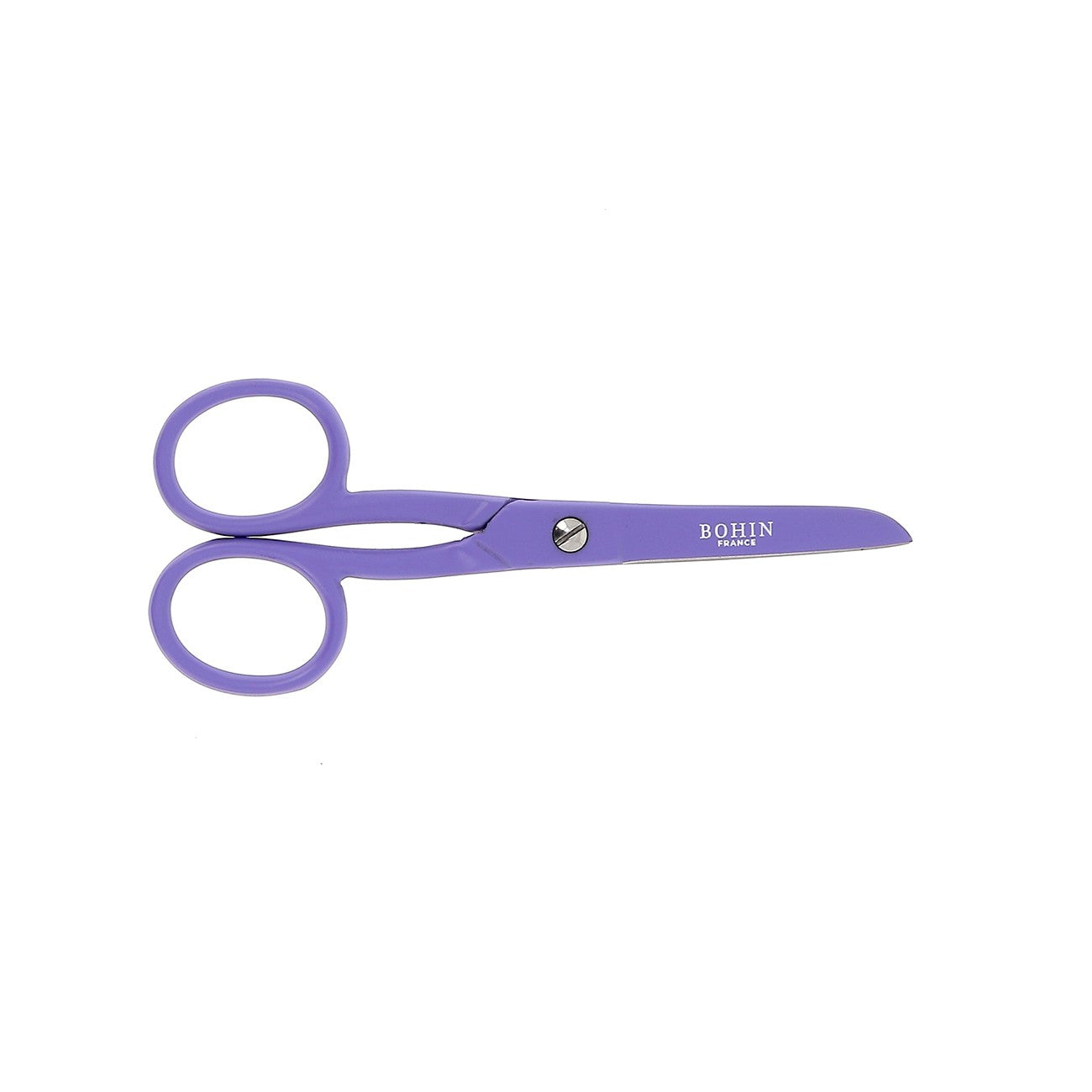 Flat Blade Epoxy Scissors 4-1/2in Purple