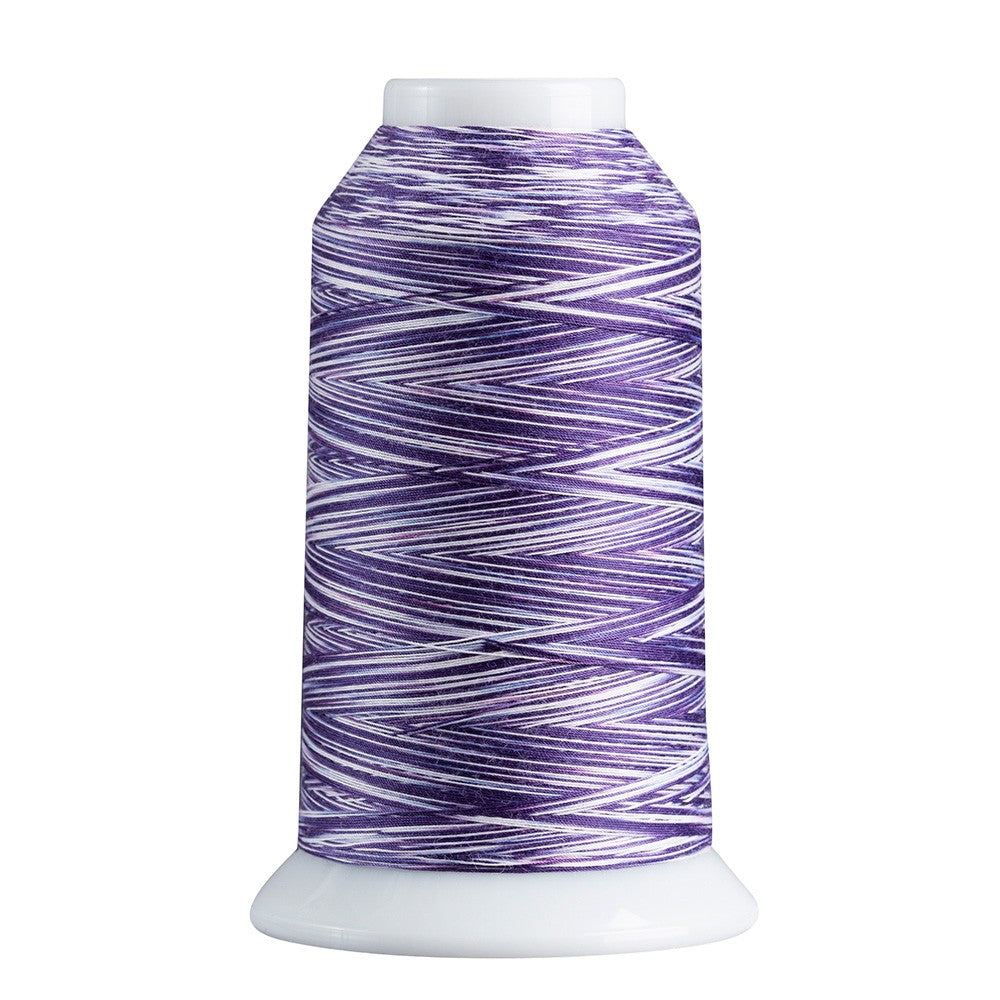 Superior Spirit 40wt Polyester 1650yd Variegated Thread Purple White