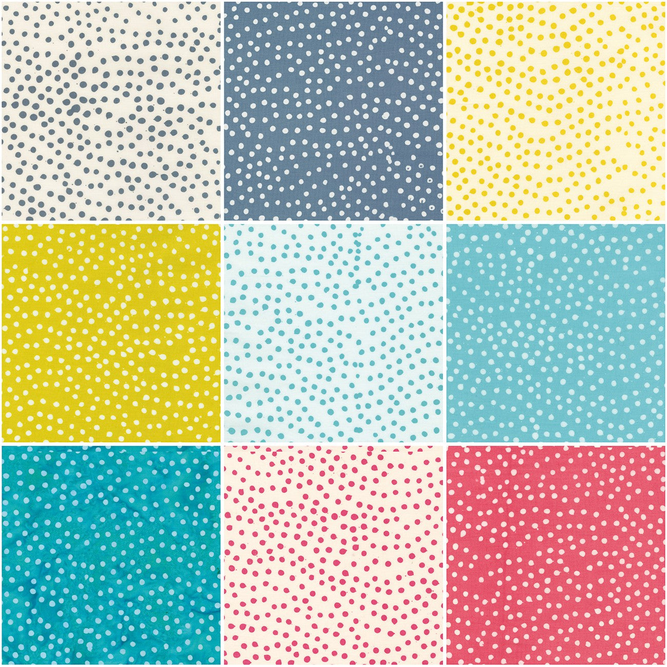 Batiks Basics Mini Pops Contemporary 2.5in Strips, 42pcs/bundle