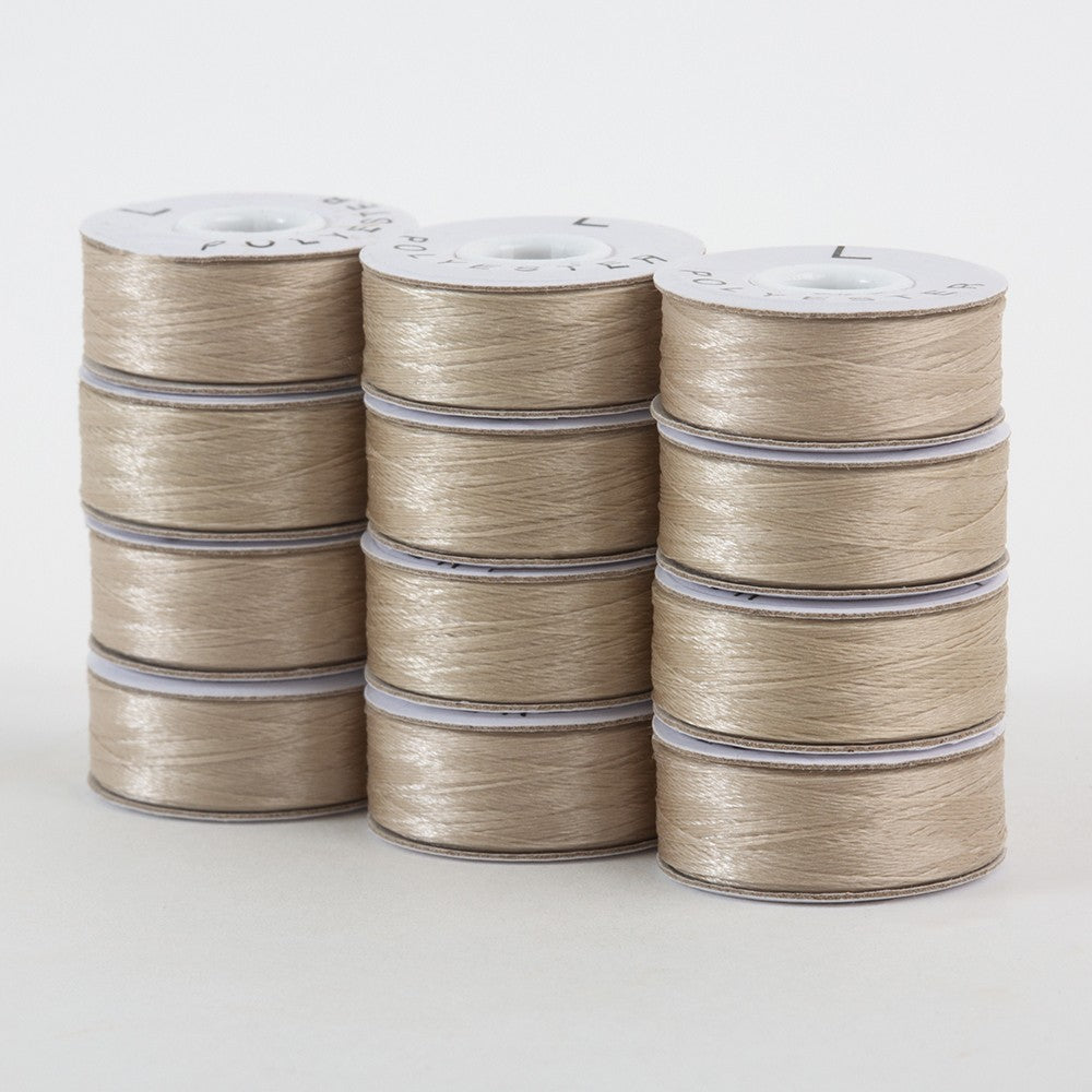 SuperBobs Polyester Bobbin 12pk L-Style Statue