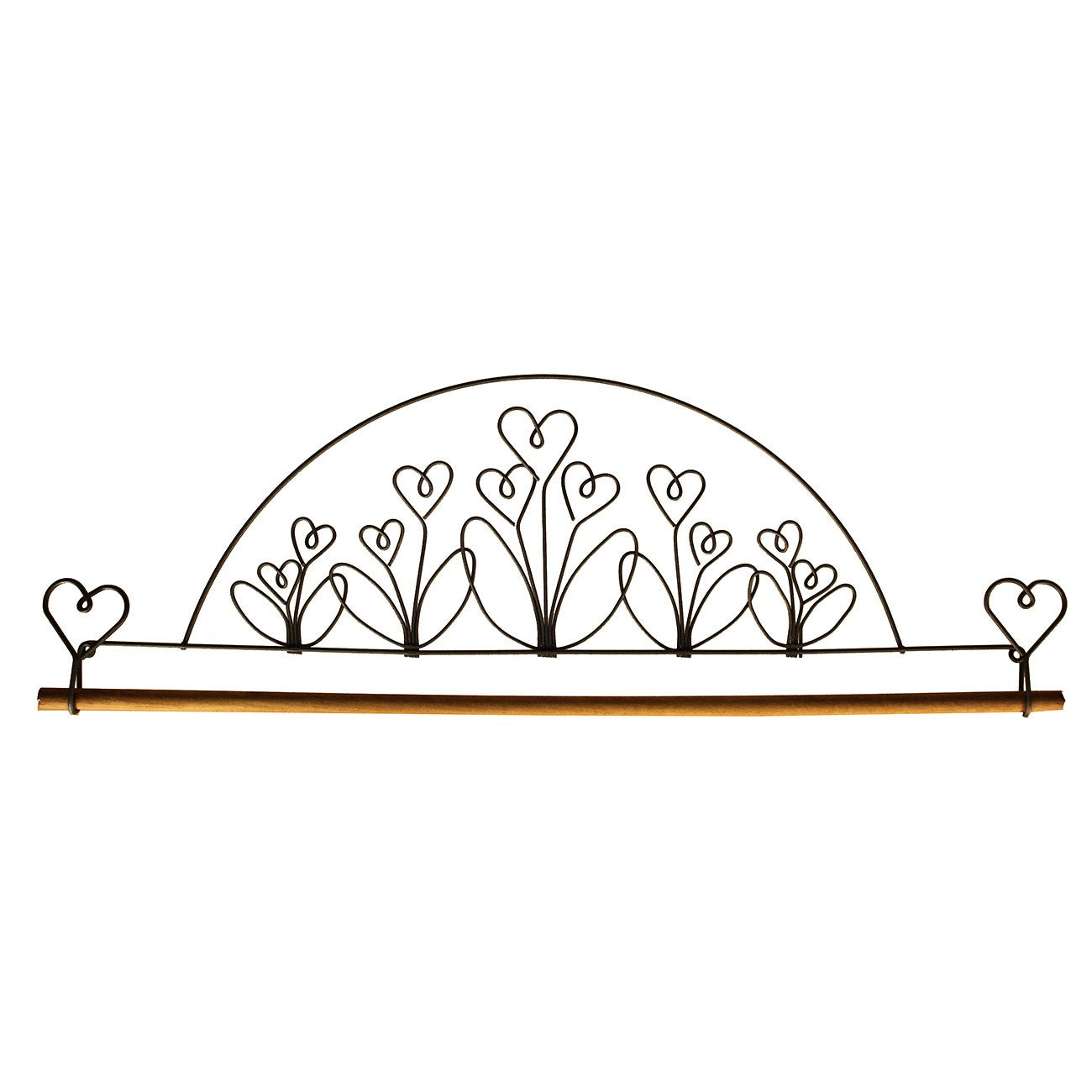 16in Flower Garden Fabric Holder