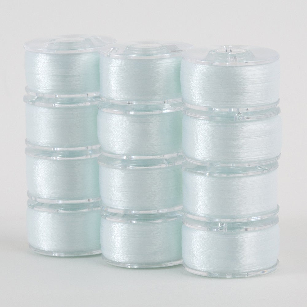 SuperBobs Polyester Bobbin 12pk Class 15 Lace White