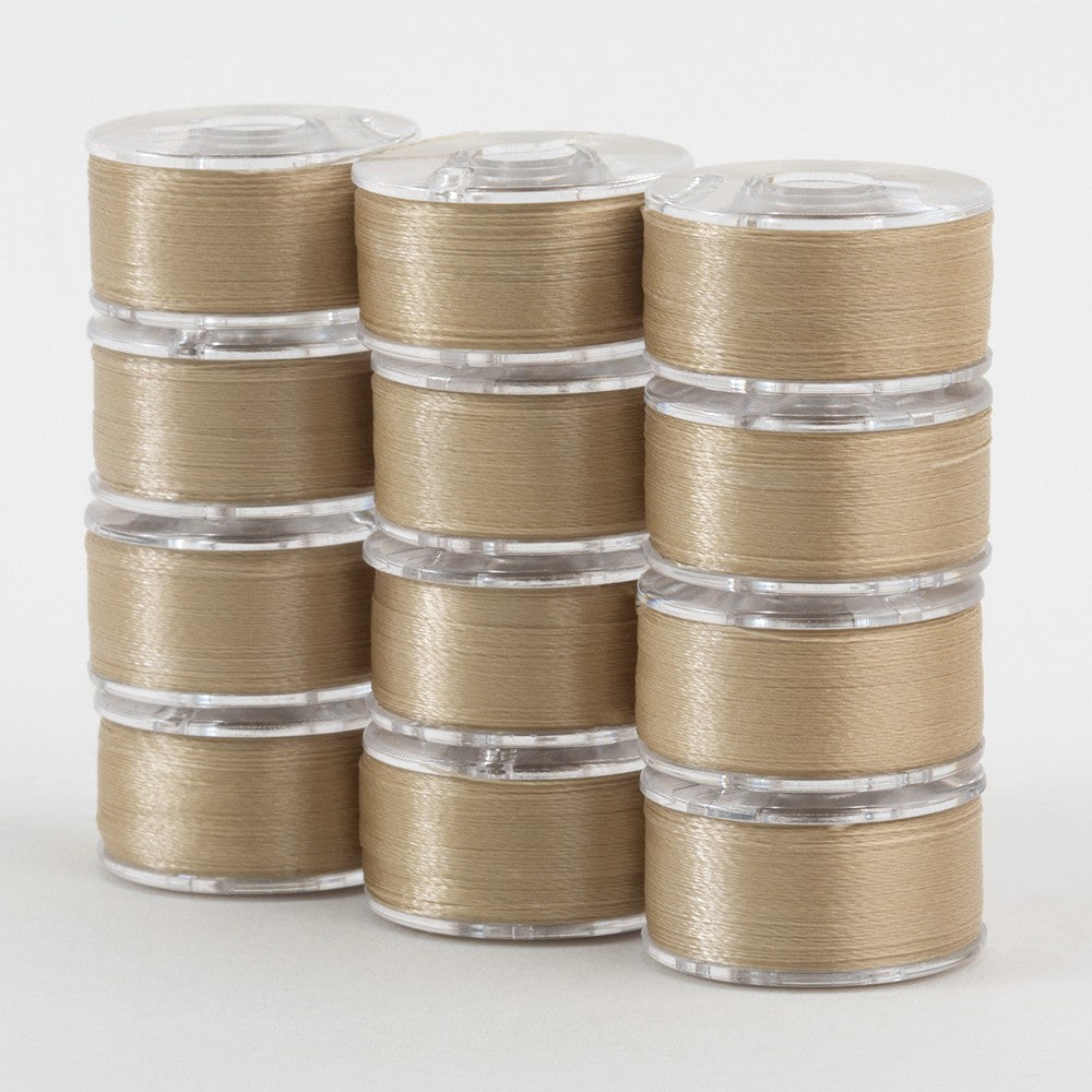 SuperBobs Polyester Bobbin 12pk Class 15 Beach