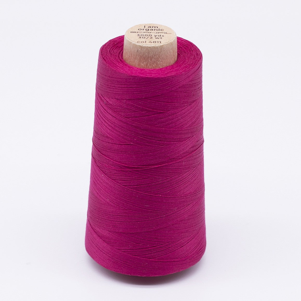 Scanfil Organic Cotton Thread 30wt Solid 3,000yd Love Potion