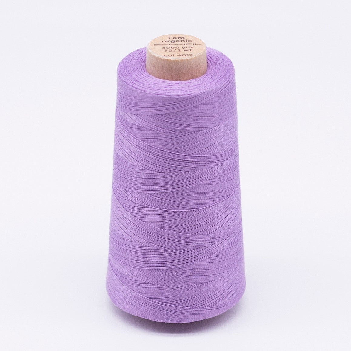 Scanfil Organic Cotton Thread 30wt Solid 3,000yd Regal Orchid