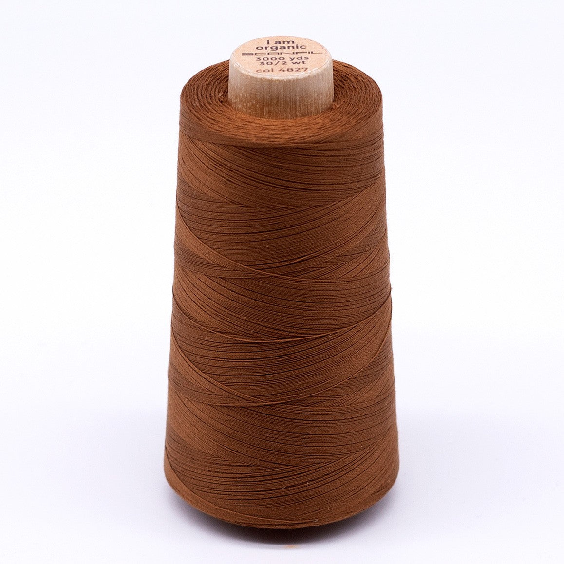 Scanfil Organic Cotton Thread 30wt Solid 3,000yd Cathay Spice