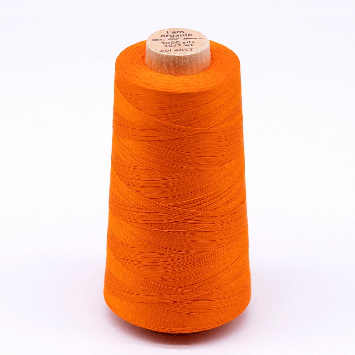 Scanfil Organic Cotton Thread 30wt Solid 3,000yd Tangelo