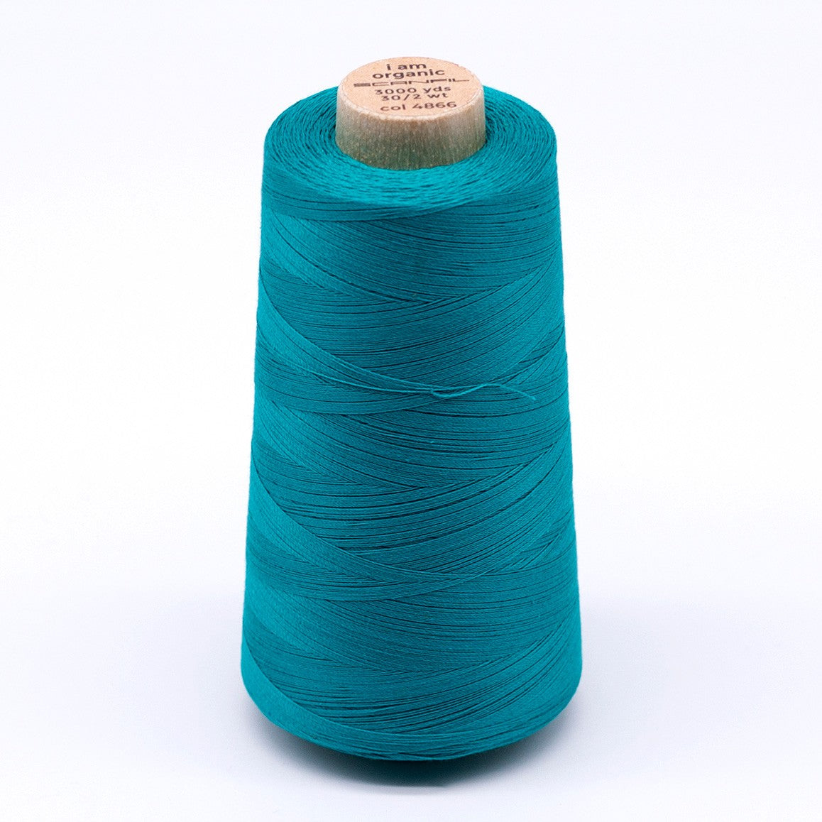 Scanfil Organic Cotton Thread 30wt Solid 3,000yd Tropical Green