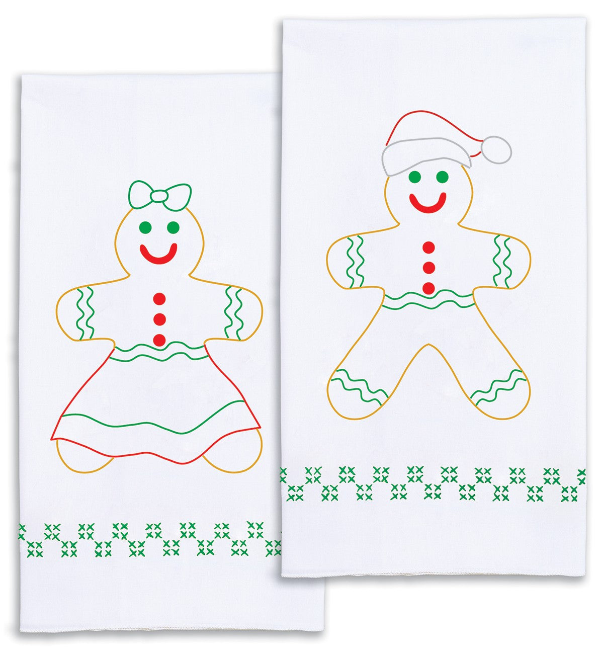 Gingerbrad Decorative Hand Towels