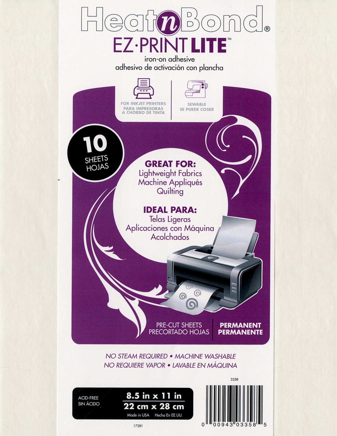 EZ Print Lite 8-1/2in x 11in 10pk