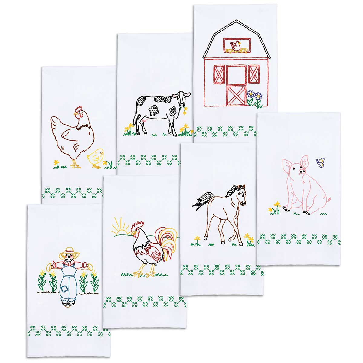 The Countryside Decorative Hand Towel Set