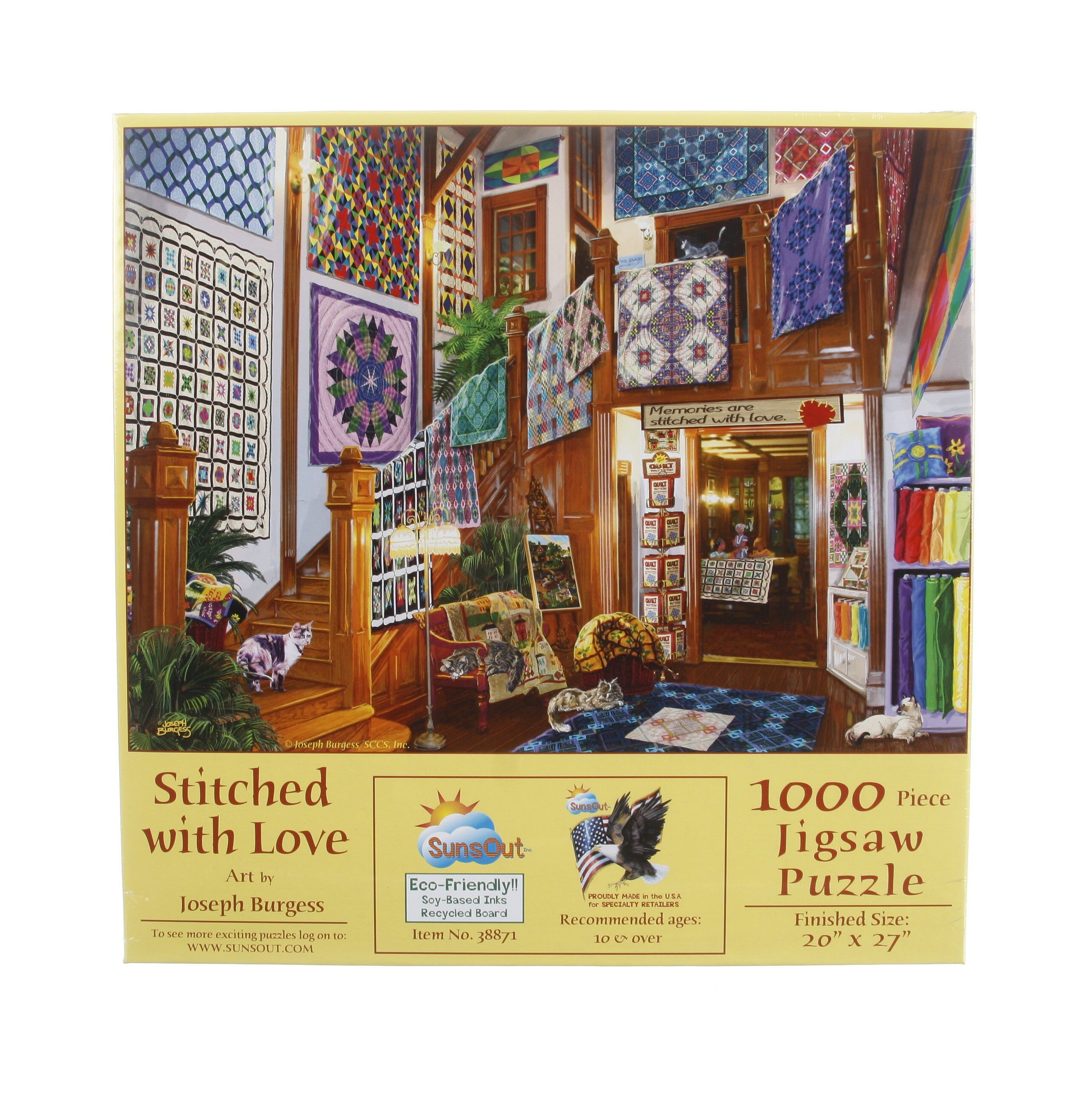 Stitched with Love 1000pc