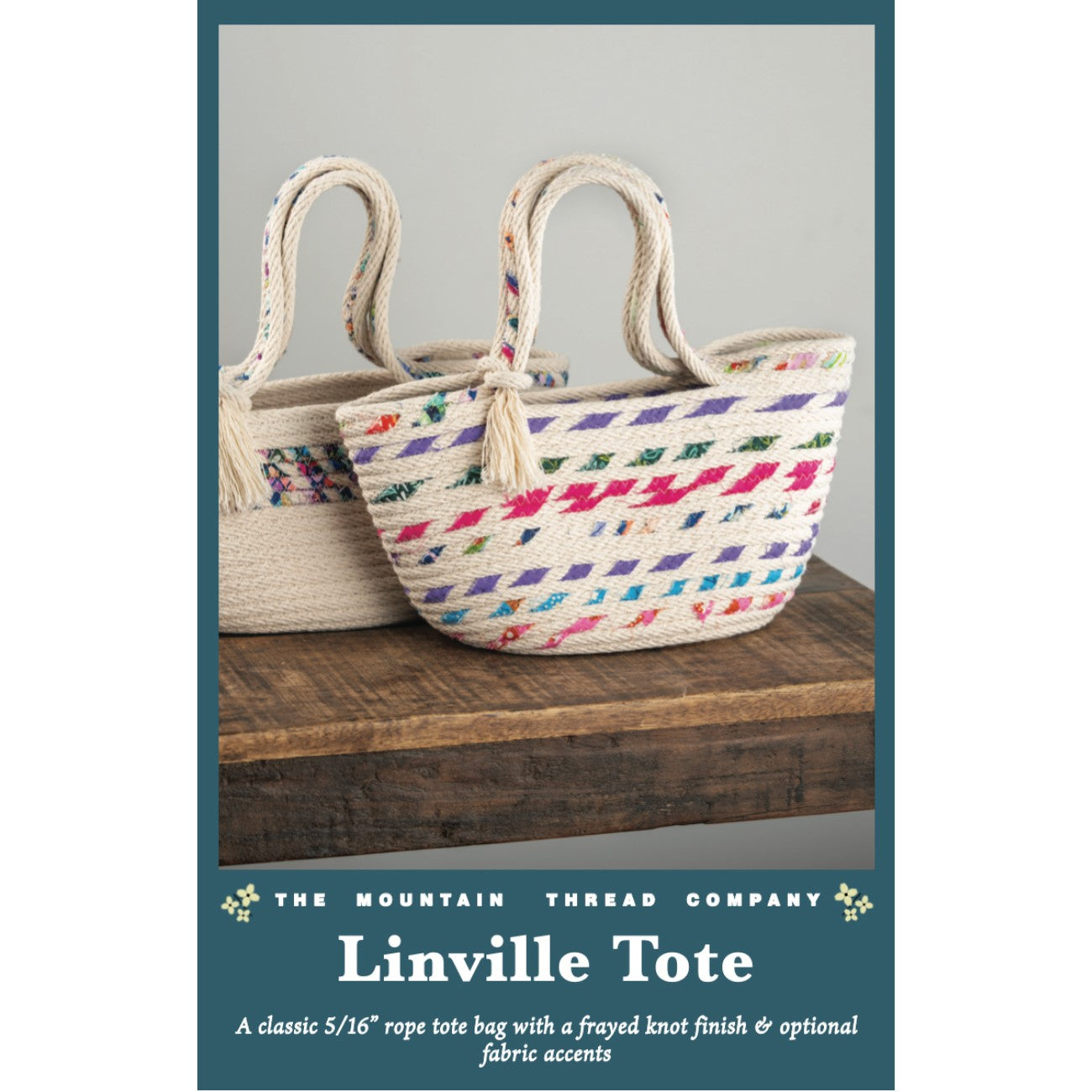 Linville Tote Rope Sewing Pattern