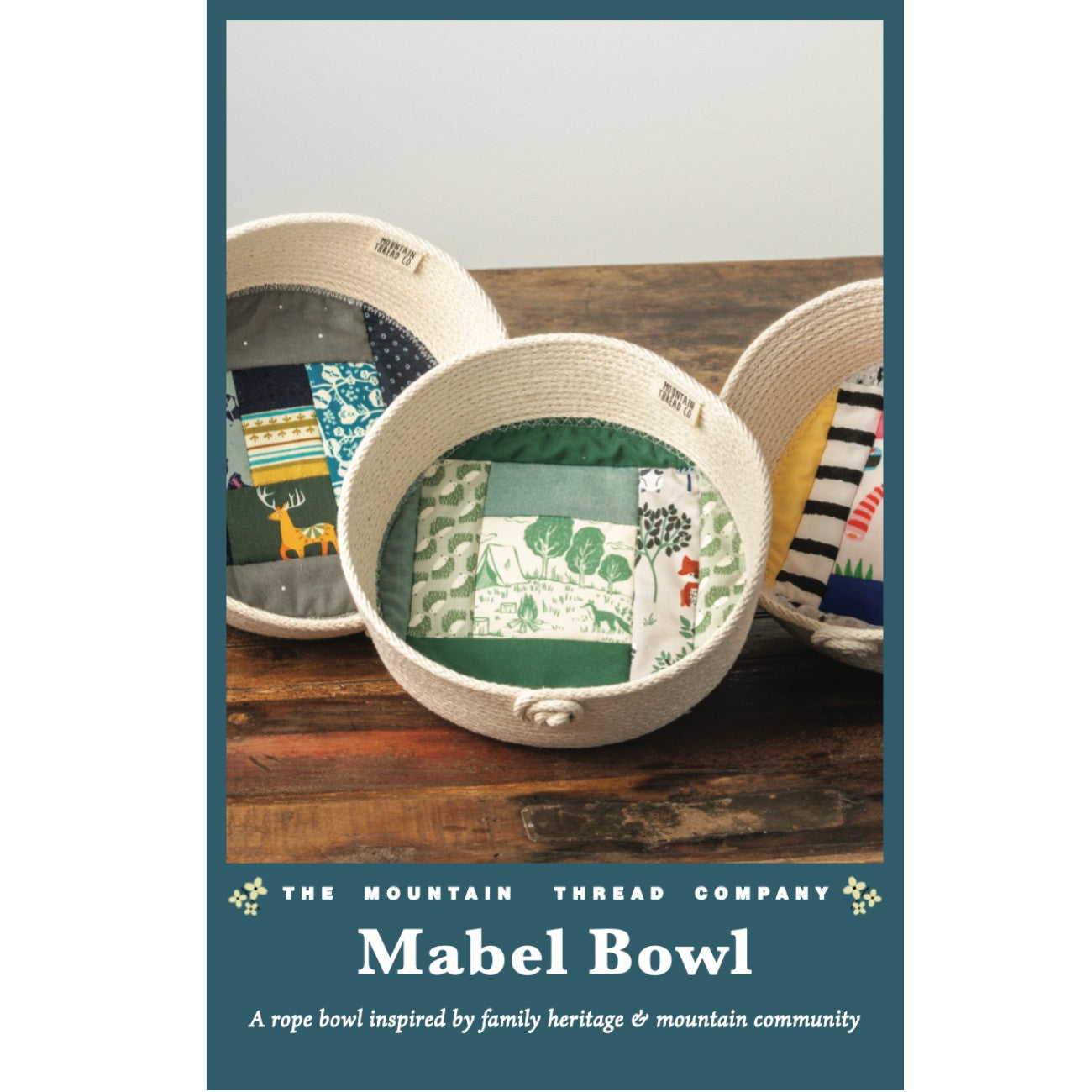 Mabel Bowl Rope Sewing Pattern