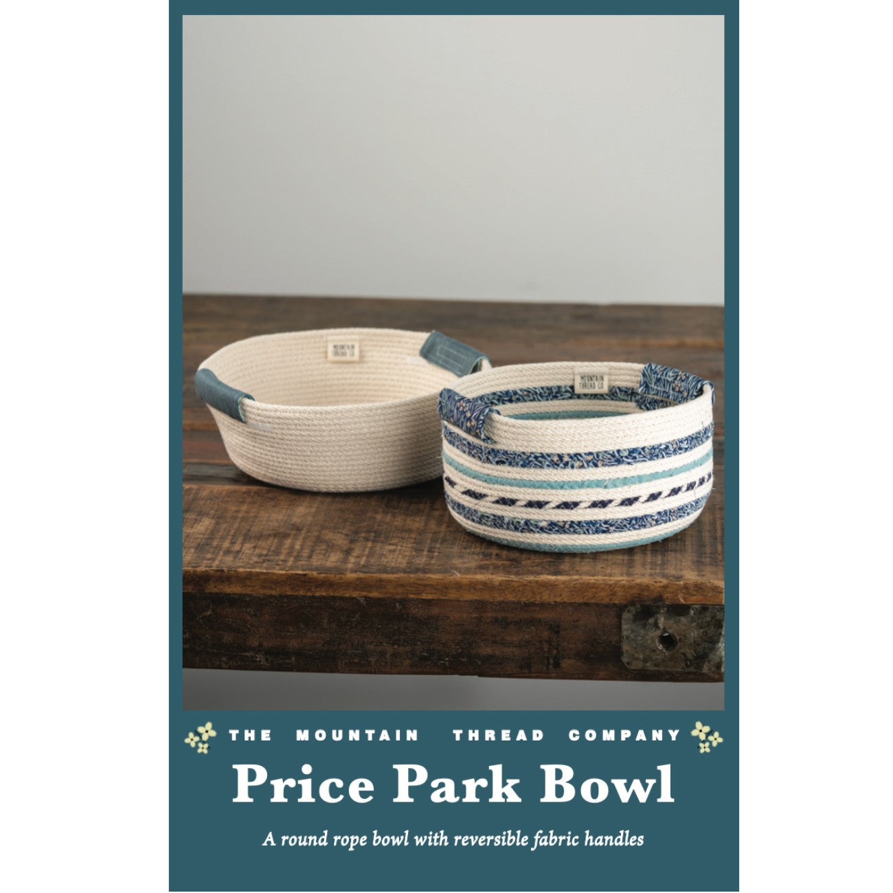 Price Park Bowl Rope Sewing Pattern