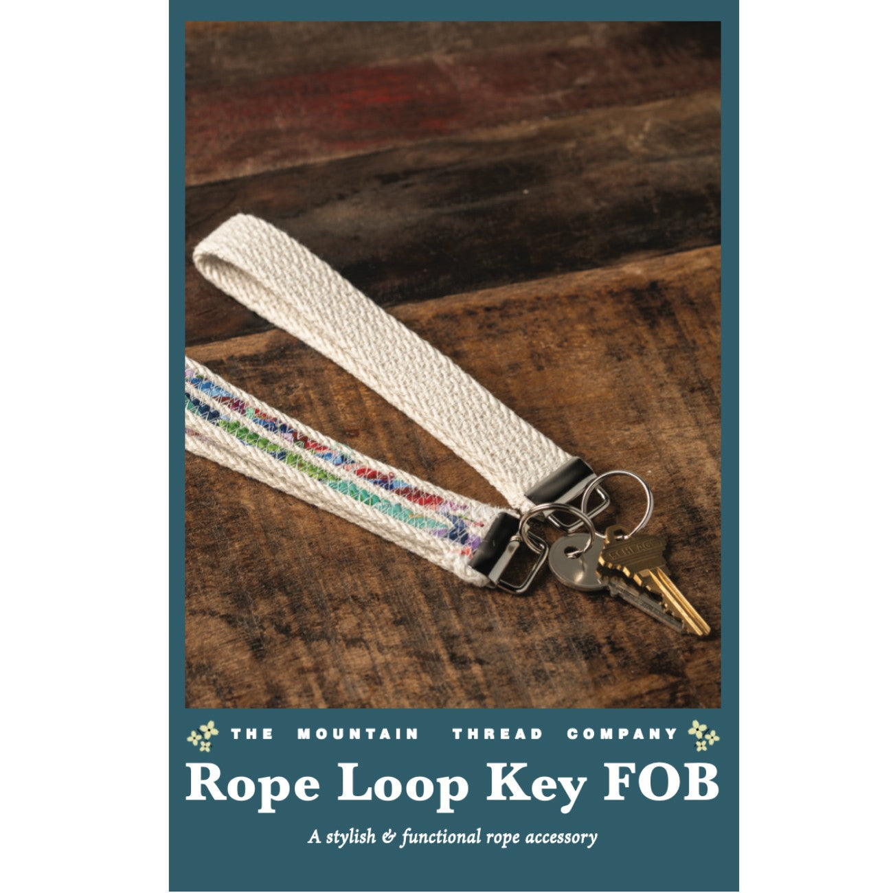 Rope Loop Key Fob Rope Sewing Pattern