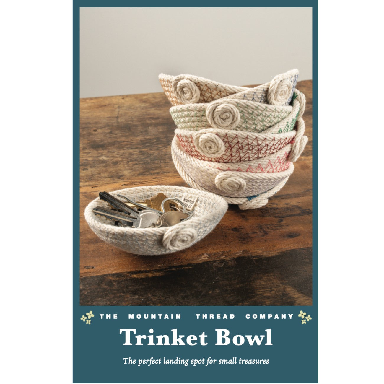 Trinket Bowl Rope Sewing Pattern
