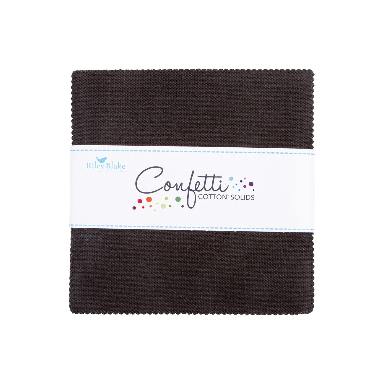 Confetti Cotton Licorice 5in Squares, 42pcs/bundle