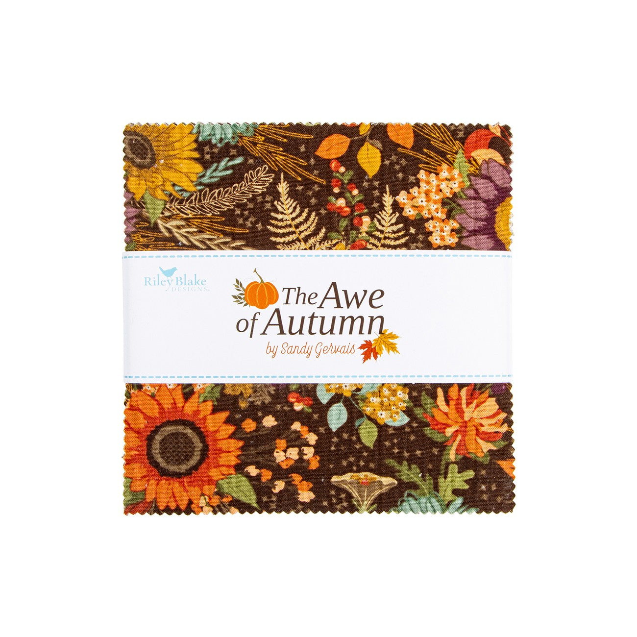 The Awe of Autumn 5in Squares, 42pcs/bundle
