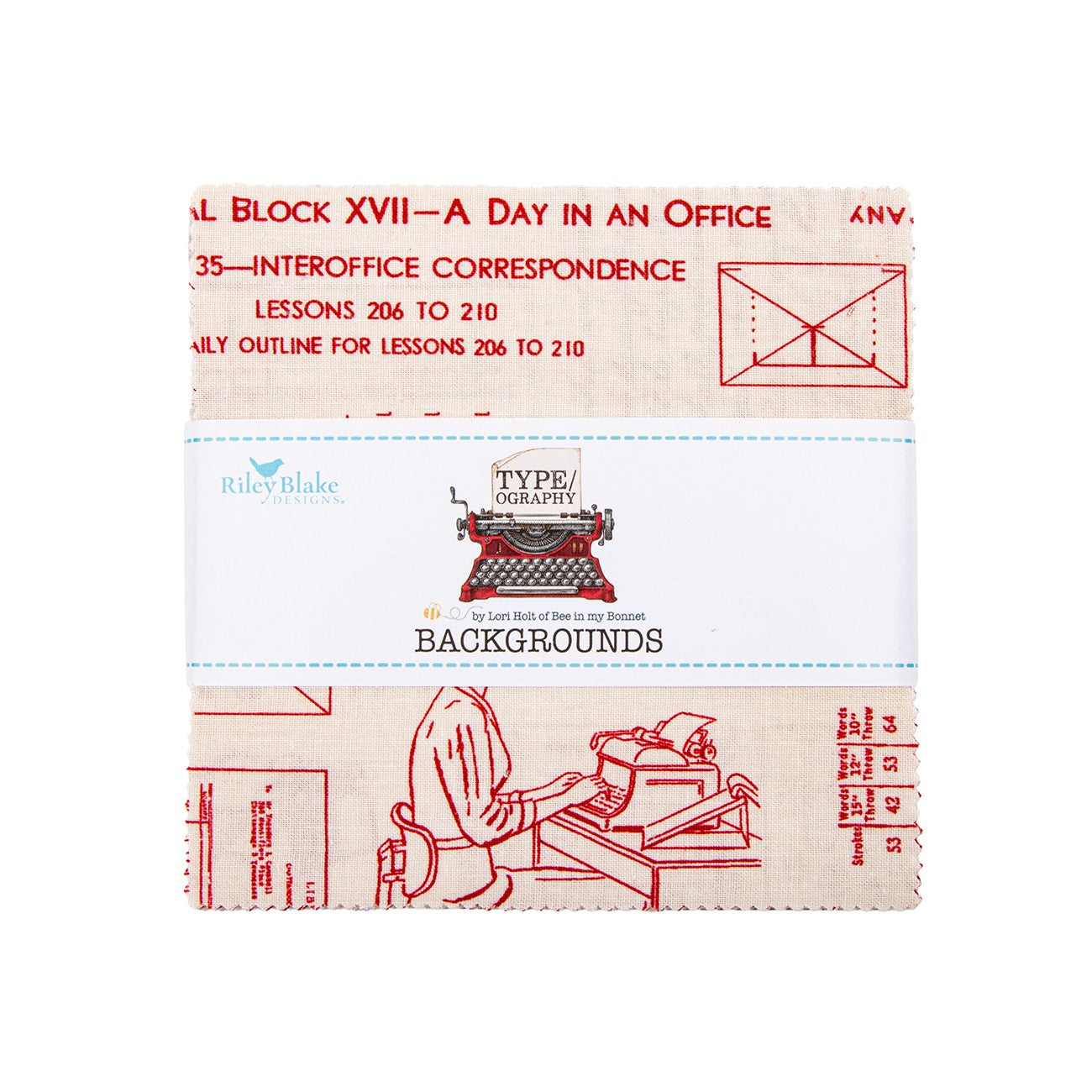 TYPE/ography 5 Inch Stacker B, 42 Pcs.