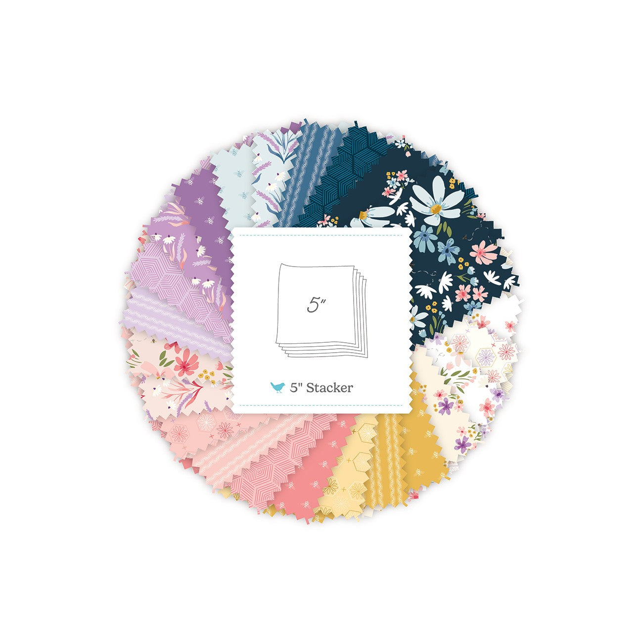 Sweet as Honey 5in Squares, 42pcs/bundle